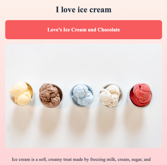 ice cream project preview